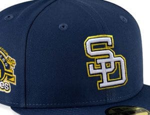 San Diego Padres Draft Day Navy White 59Fifty Fitted Hat by MLB x New Era