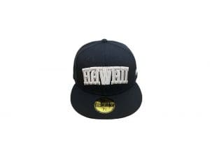 WESN Oceanside Blue 59Fifty Fitted Hat by Fitted Hawaii x New Era Front