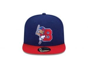 Buffalo Bisons Blue Red 59Fifty Fitted Hat by MiLB x New Era