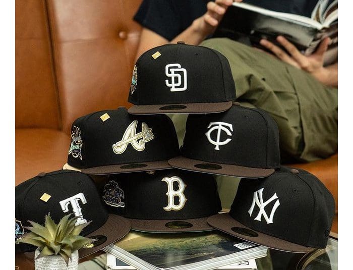 Capsule Hats Vintage Series 59Fifty Fitted Hat Collection by MLB X New Era