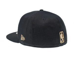 Chicago Bulls All About Black And Gold 59Fifty Fitted Hat by NBA x New Era Back