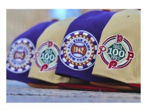Crown Legends Old English Pack 59Fifty Fitted Hat Collection by MLB x New Era Patch