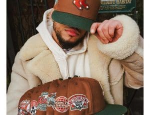 Hat Club Brownstone 59Fifty Fitted Hat Collection by MLB x New Era Patch