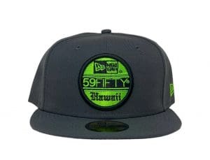 Hawaii Flagship Graphite 59Fifty Fitted Hat by 808allday x New Era