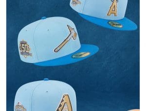 Lids Arctic Peach 59Fifty Fitted Hat Collection by MLB X New Era Front