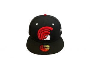 Mua Black Red 59Fifty Fitted Hat by Fitted Hawaii x New Era Front