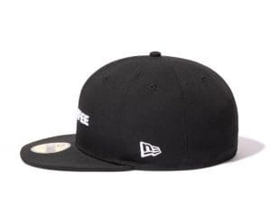 No Coffee Black 59Fifty Fitted Hat by No Coffee x New Era Side