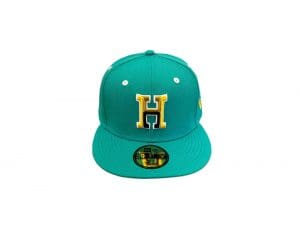 Palisade Teal Breeze 59Fifty Fitted Hat by Fitted Hawaii x New Era Front