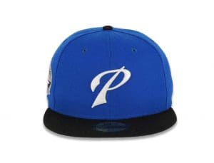 San Diego Padres Established 1969 Royal Blue Black 59Fifty Fitted Hat by MLB x New Era Front