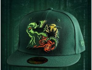 Sasquatch Emerald Green 59Fifty Fitted Hat by Noble North x New Era Front
