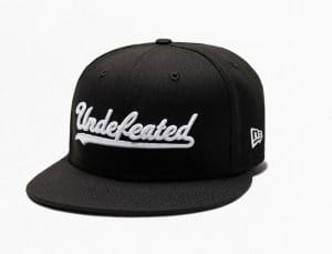 Undefeated Baseball Logo 59Fifty Fitted Hat by Undefeated x New Era Black