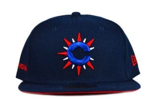 Capanova C Navy Red White 59Fifty Fitted Hat by Capanova x New Era