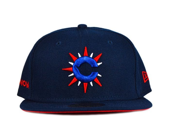 Capanova C Navy Red White 59Fifty Fitted Hat by Capanova x New Era