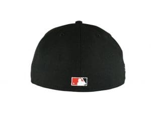 Chicago Cubs 1990 All-Star Game Black Red 59Fifty Fitted Hat by MLB x New Era Back