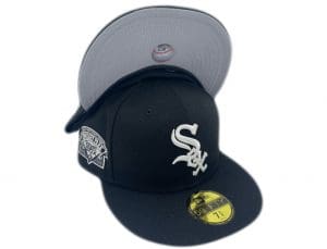 Chicago White Sox Black Patches All Over 59Fifty Fitted Hat by MLB x New Era