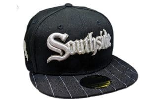 Chicago White Sox Southside City Connect Stripes Black 59Fifty Fitted Hat by MLB x New Era
