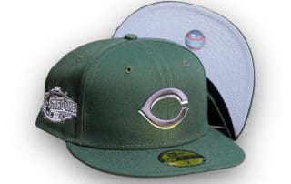 Cincinnati Reds 2015 All-Star Game Green Lilac 59Fifty Fitted Hat by MLB x New Era
