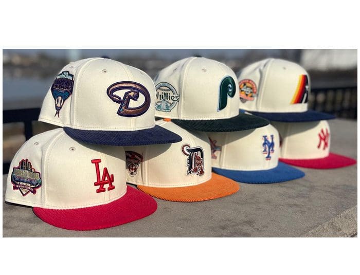 Fan Treasures Chrome Cords 2 59Fifty Fitted Hat Collection by MLB x New Era