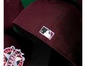 Hat Club Maroon Two-Tones 2023 59Fifty Fitted Hat Collection by MLB x New Era Back