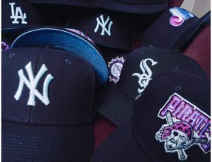 Hat Club Silk Icys 59Fifty Fitted Hat Collection by MLB x New Era Front