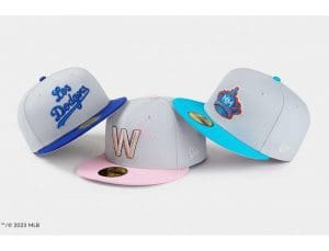 MLB Metallic City 59Fifty Fitted Hat Collection by MLB x New Era