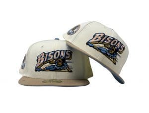 Buffalo Bisons Icy Brim 59fifty Fitted Hat by MiLB x New Era