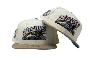 Buffalo Bisons Icy Brim 59fifty Fitted Hat by MiLB x New Era