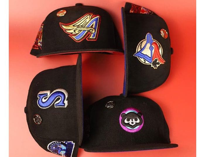 Capsule Hats Corduroy Pack 2023 59Fifty Fitted Hat Collection by MLB x