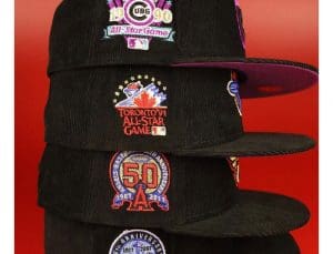 Capsule Hats Corduroy Pack 2023 59Fifty Fitted Hat Collection by MLB x New Era Patch