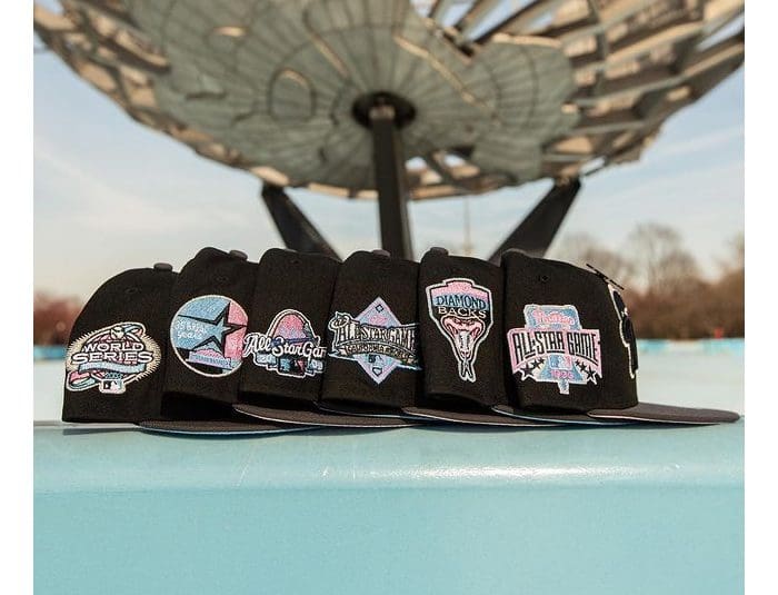 Capsule Hats Space Candy Pack 59fifty Fitted Hat Collection by MLB x