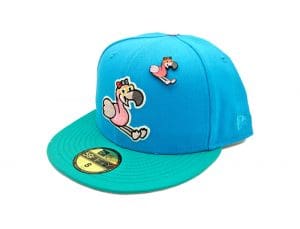Ellie's Flamingo 59Fifty Fitted Hat by The Capologists x New Era Left