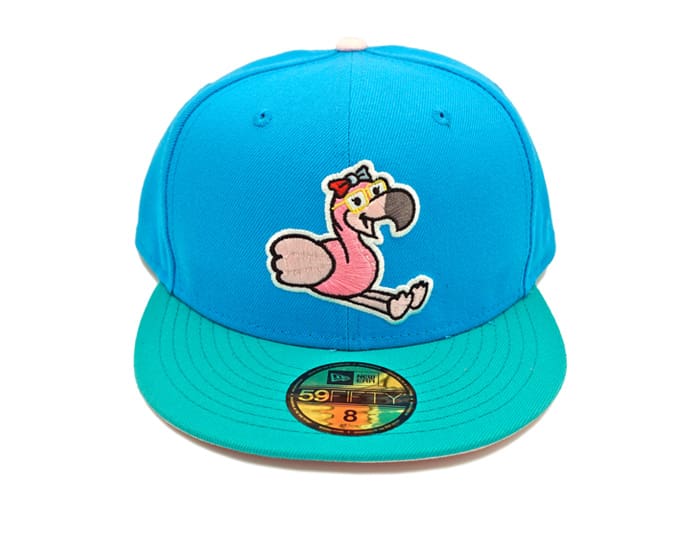 Ellie's Flamingo 59Fifty Fitted Hat by The Capologists x New Era