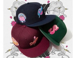 Hat Club Sakura Pack 2023 59Fifty Fitted Hat Collection by MLB x New Era