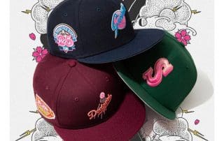 Hat Club Sakura Pack 2023 59Fifty Fitted Hat Collection by MLB x New Era