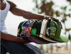 Hat Club Wanted Pack 59Fifty Fitted Hat Collection by Hat Club x MLB x New Era Patch