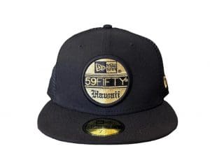 Hawaii Flagship Mesh Gold 59Fifty Fitted Hat by 808allday x New Era Front