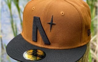 North Star Brown Black Corduroy 59Fifty Fitted Hat by Noble North x New Era