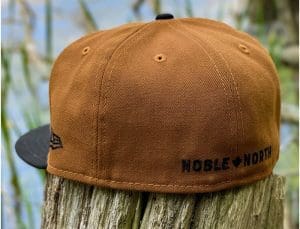North Star Brown Black Corduroy 59Fifty Fitted Hat by Noble North x New Era Back