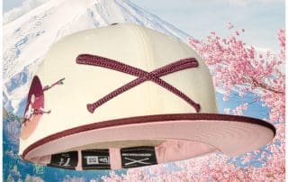 Sakura 2023 Crossed Bats Logo 59Fifty Fitted Hat by JustFitteds x New Era