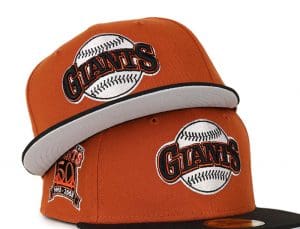 San Francisco Giants 50th Anniversary 2-Tone 59Fifty Fitted Hat by MLB x New Era Front