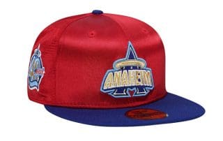 Anaheim Angels 40th Anniversary Satin Two Tone 59Fifty Fitted Hat by MLB x New Era