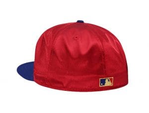 Anaheim Angels 40th Anniversary Satin Two Tone 59Fifty Fitted Hat by MLB x New Era Back Anaheim Angels 40th Anniversary Satin Two Tone 59Fifty Fitted Hat by MLB x New Era Back