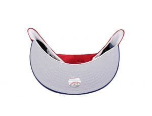 Anaheim Angels 40th Anniversary Satin Two Tone 59Fifty Fitted Hat by MLB x New Era Undervisor