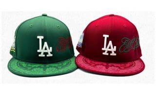 Evil Vice Custom Los Angeles Dodgers Pack 59Fifty Fitted Hat by MLB x New Era