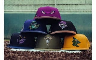 Hat Club Turf Monsters 59Fifty Fitted Hat Collection by MLB x MiLB x New Era