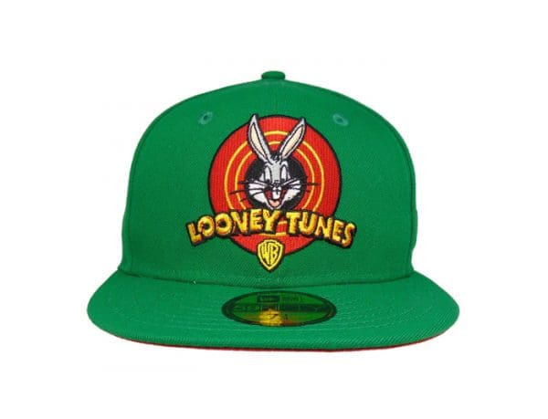 New Era 59Fifty Cap – Bugs Bunny / Looney Tunes, Gesticktes Motiv, Gerader Schirm, Unisex