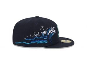 MLB Tonal Wave 2023 59Fifty Fitted Hat Collection by MLB x New Era Right