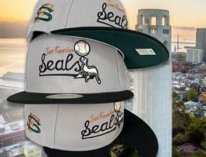San Francisco Seals Coit Tower 59Fifty Fitted Hat by MiLB x New Era Front