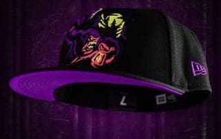 Sasquatch Black Purple 59Fifty Fitted Hat by Noble North x New Era
