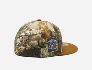 Seattle Mariners 40th Anniversary Realtree 59Fifty Fitted Hat by MLB x New Era Back